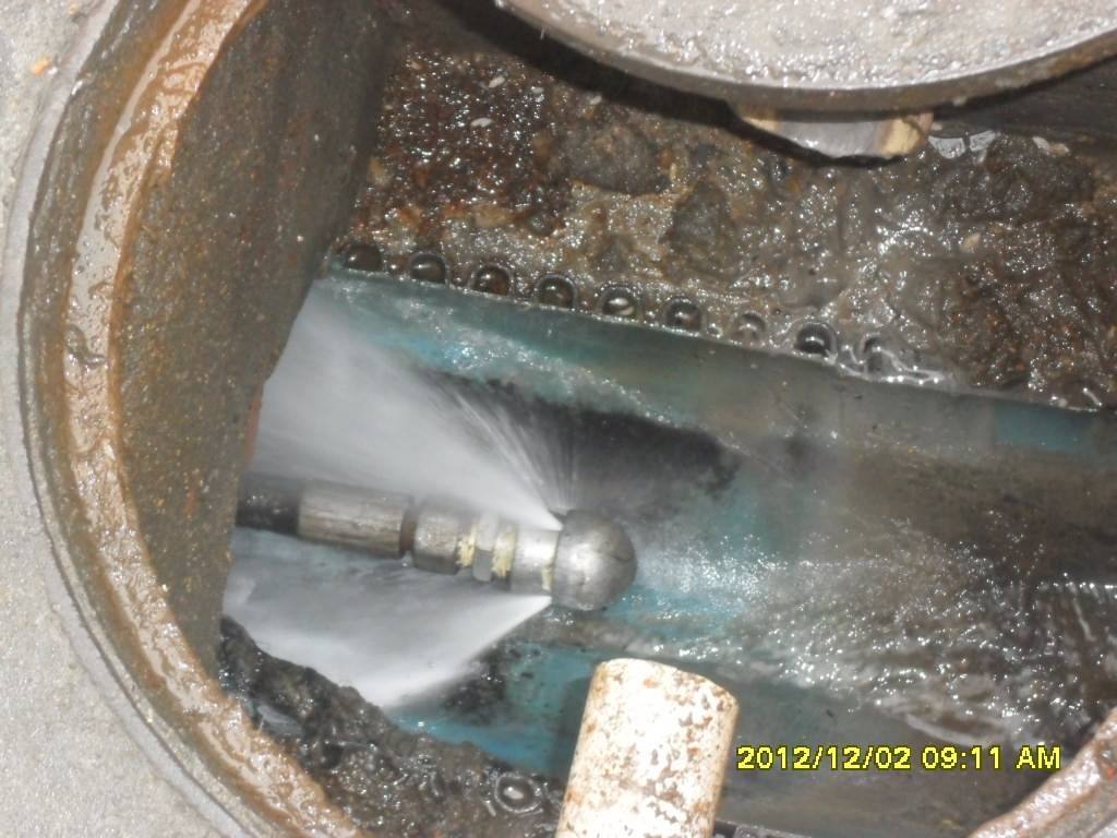 方山污水管道高压清洗